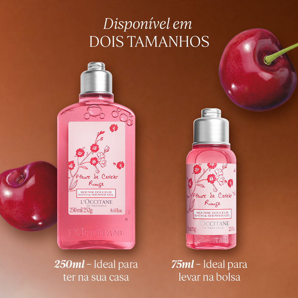 Sabonete Líquido Corporal Flor de Cerejeira Rouge 75ml, , large image number 3